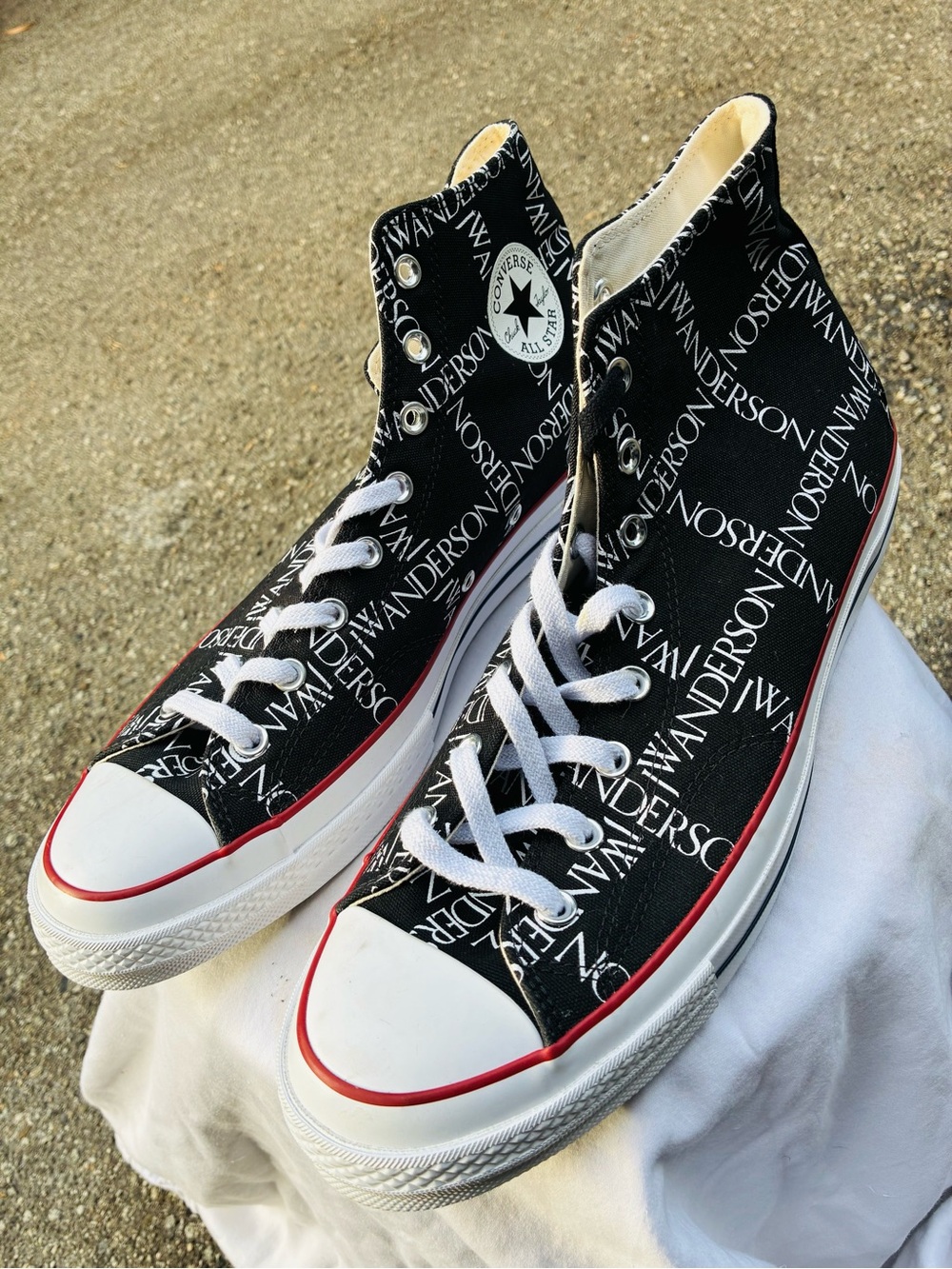 Converse Chuck Taylor All Star 70 Hi x JW Anderson 'Grid' High Tops, Size 13